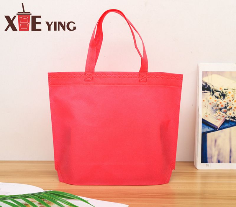 Yellow Non Woven Promotional Big Bag for Shopping