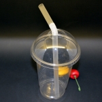 400 Ml Plastic Smoothie Cups with Lids 16oz