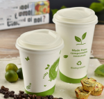 100% Biodegradable PLA Coffee Paper Cups