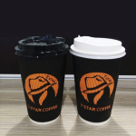 double Wall with Custom Printed Paper Cup for Hot Drinks