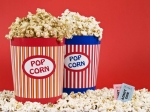 Disposable Paper Popcorn Bucket Food Container Paper Bowl